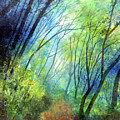 Blue Fog-pastel colors Painting by Hailey E Herrera Blue Fog-pastel colors Painting by Hailey E Herrera