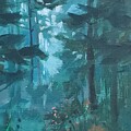 Blue Haze by Sheila Romard