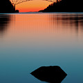 Blue Hour Bridge Photograph by Michael Rauwolf Blue Hour Bridge Photograph by Michael Rauwolf