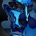 Blue is the New Black Painting by Rafael Salazar Blue is the New Black Painting by Rafael Salazar