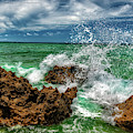 Blue Meets Green Photograph by Christopher Holmes Blue Meets Green Photograph by Christopher Holmes