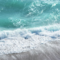Blue Ocean Breaking Waves Aerial Photograph by Laura Fasulo Blue Ocean Breaking Waves Aerial Photograph by Laura Fasulo