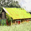 Blue Ridge Mountains Landscape Rural Barn ap 927 Painting by Dan Carmichael Blue Ridge Mountains Landscape Rural Barn ap 927 Painting by Dan Carmichael