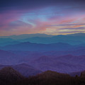Blue Ridge Sunset Photograph by Nick Noble Blue Ridge Sunset Photograph by Nick Noble