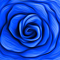 Blue Rose Digital Art by Ronald Mills Blue Rose Digital Art by Ronald Mills