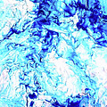 Blue Showers Painting by Anna Adams Blue Showers Painting by Anna Adams