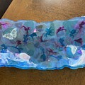 Blue Tray by Carolyn Andrews