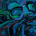 Blue Wax by Sonja Kraft