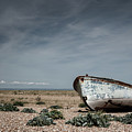 Boat On A Beach Photograph by Rick Deacon Boat On A Beach Photograph by Rick Deacon