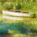 Boat on Balaton Painting by Alexa Szlavics Boat on Balaton Painting by Alexa Szlavics