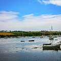 Boats under a blue sky Photograph by Jim Feldman Boats under a blue sky Photograph by Jim Feldman