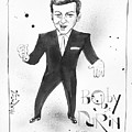 Bobby Darin Drawing by Phil Mckenney Bobby Darin Drawing by Phil Mckenney