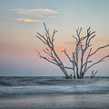 Boneyard Beach Sunset - James Island SC by Bob Decker