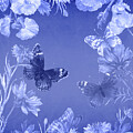 Botanical Blue and White by Judith Cheng