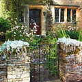 Bourton Front Gate Photograph by Brian Watt Bourton Front Gate Photograph by Brian Watt