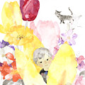 Boy among Tulips - Chihiro Iwasaki by Samuel HUYNH