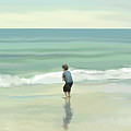 Boy on the Beach Digital Art by Toni Grote Boy on the Beach Digital Art by Toni Grote