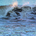 Breaking Wave on Praia da Rocha Beach by Jeremy Hayden
