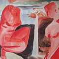 Bridge to the Island Painting by Enrico Garff Bridge to the Island Painting by Enrico Garff