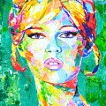 Brigitte Bardot Painting by Iryna Kastsova Brigitte Bardot Painting by Iryna Kastsova