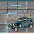 Brooklin Models / Chevrolet Sedan Digital Art by David Squibb Brooklin Models / Chevrolet Sedan Digital Art by David Squibb