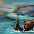 Brown Bear Digital Art by Doug Gist Brown Bear Digital Art by Doug Gist