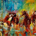 Browns At Play Painting by Frances Marino Browns At Play Painting by Frances Marino