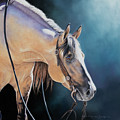 Buck and a Quarter Pastel by Joni Beinborn Buck and a Quarter Pastel by Joni Beinborn