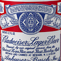 Bud Budweiser Beer Can Painting by Tony Rubino Bud Budweiser Beer Can Painting by Tony Rubino