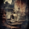 Buddha in Sepia by Andrea Kollo