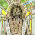 Buddha Painting by Jo Thomas Blaine Buddha Painting by Jo Thomas Blaine