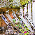 Buddha statues at Senko-ji temple Photograph by Lyl Dil Creations Buddha statues at Senko-ji temple Photograph by Lyl Dil Creations