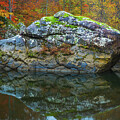 Buffalo River Boulder by Damon Shaw