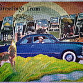 Dixie Road Trips / Alabama Digital Art by David Squibb Dixie Road Trips / Alabama Digital Art by David Squibb