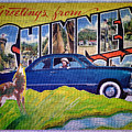 Dixie Road Trips / Chimney Rock Digital Art by David Squibb Dixie Road Trips / Chimney Rock Digital Art by David Squibb