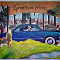 Dixie Road Trips / Nashville Digital Art by David Squibb Dixie Road Trips / Nashville Digital Art by David Squibb