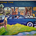 Dixie Road Trips / South Carolina Digital Art by David Squibb Dixie Road Trips / South Carolina Digital Art by David Squibb