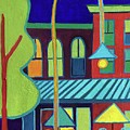 Burlington VT street scene by Debra Bretton Robinson Burlington VT street scene by Debra Bretton Robinson
