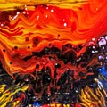 Burning Flame Painting by Anna Adams Burning Flame Painting by Anna Adams