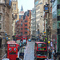 Busy London Street Digital Art by SnapHappy Photos Busy London Street Digital Art by SnapHappy Photos