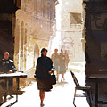 Busy Streets Digital Art by Kristina Vardazaryan Busy Streets Digital Art by Kristina Vardazaryan