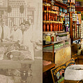 Butcher - Food pyramids 1905 - Side by Side by Mike Savad