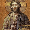 Byzantine Christ Painting by Kurt Wenner Byzantine Christ Painting by Kurt Wenner