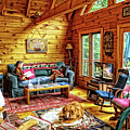 Cabin at the Lake Photograph by Russ Considine Cabin at the Lake Photograph by Russ Considine