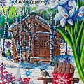 Cabin Fever Painting by Diane Phalen Cabin Fever Painting by Diane Phalen
