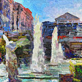Caesars Palace Fountains, Las Vegas Photograph by Tatiana Travelways Caesars Palace Fountains, Las Vegas Photograph by Tatiana Travelways