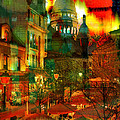 Cafe Rue Morgue Digital Art by Seth Weaver Cafe Rue Morgue Digital Art by Seth Weaver
