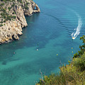 Cala de la Granadella, boat trip on the Mediterranean Sea Photograph by Adriana Mueller Cala de la Granadella, boat trip on the Mediterranean Sea Photograph by Adriana Mueller