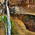 Calf Creek Falls Photograph by Farol Tomson Calf Creek Falls Photograph by Farol Tomson