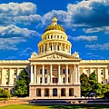 California State Capitol in Sacramento - digital painting Digital Art by Nicko Prints California State Capitol in Sacramento - digital painting Digital Art by Nicko Prints